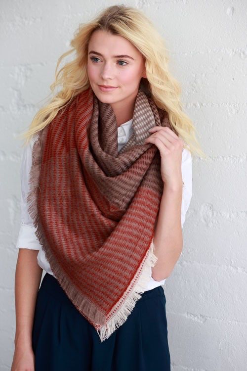 thick scarf