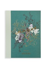 Jewel Flower Cloth Bound Notebook
