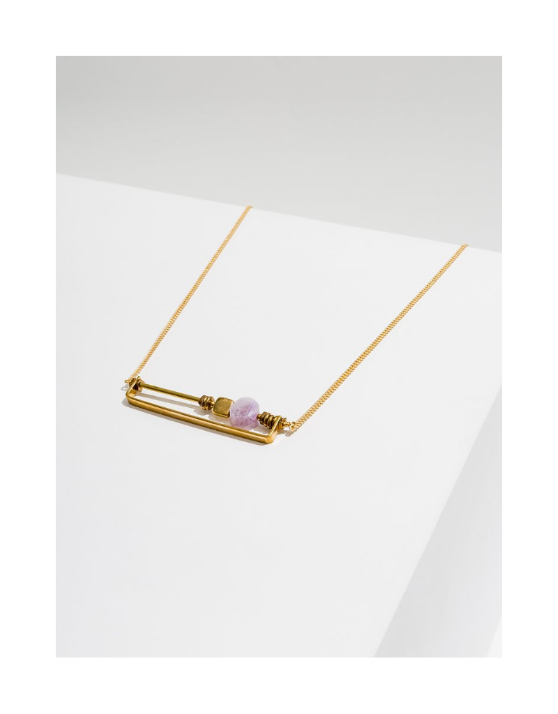 Vesper Necklace in Amethyst