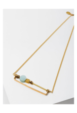 Vesper Necklace in Amazonite