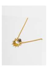 Capri Necklace in Labradorite