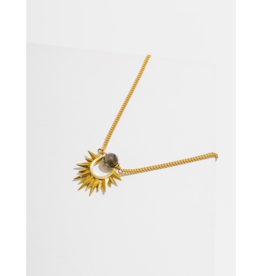 Capri Necklace in Labradorite