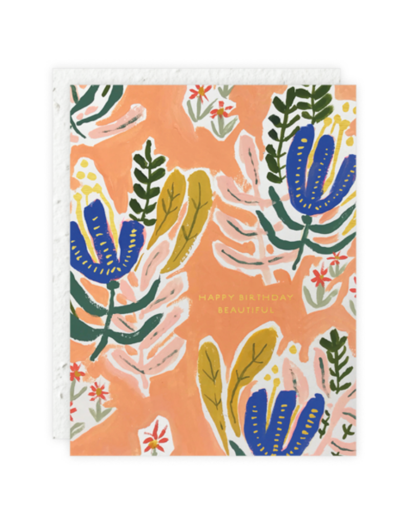 Seedlings Beautiful Birthday Card