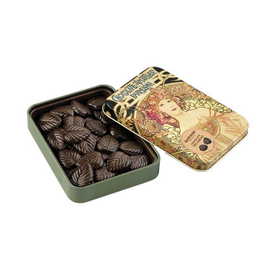 Dark Chocolate Leaves