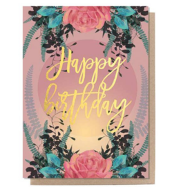 Happy Birthday Rose Card