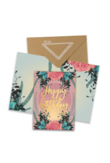 Happy Birthday Rose Card