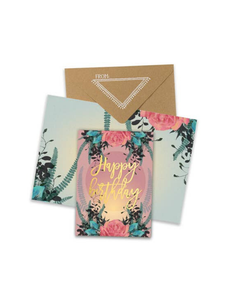 Happy Birthday Rose Card