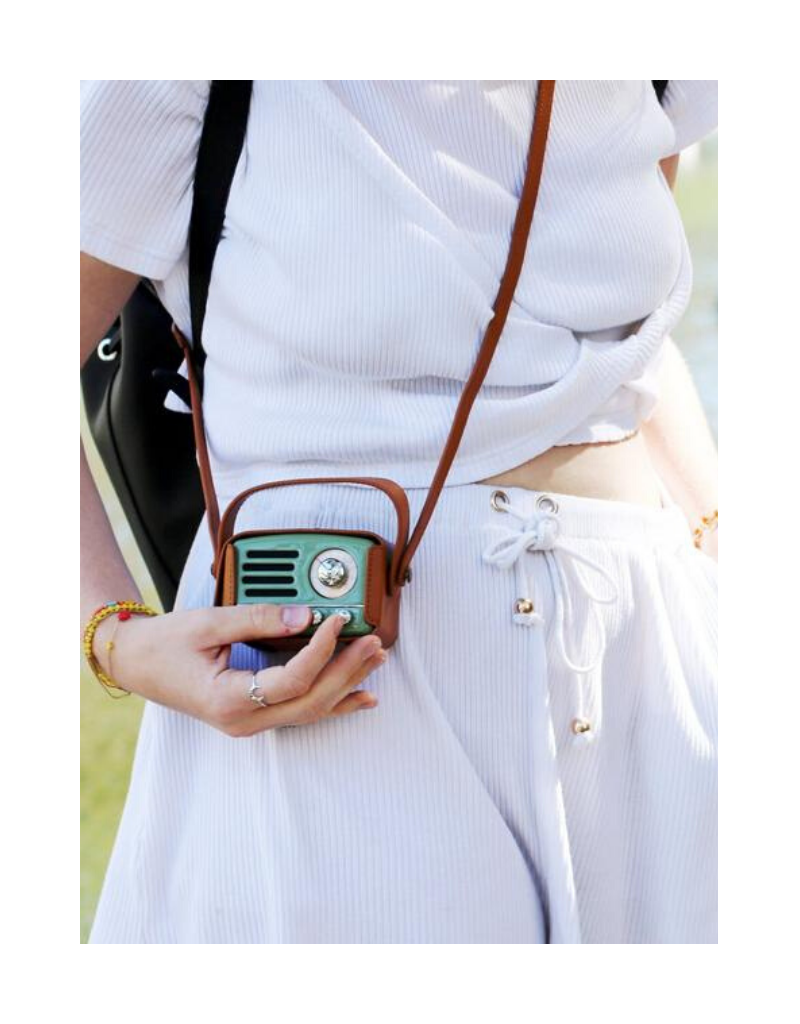 OTR Bluetooth Radio in Mint Green