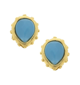 Marie Earrings in Turquoise