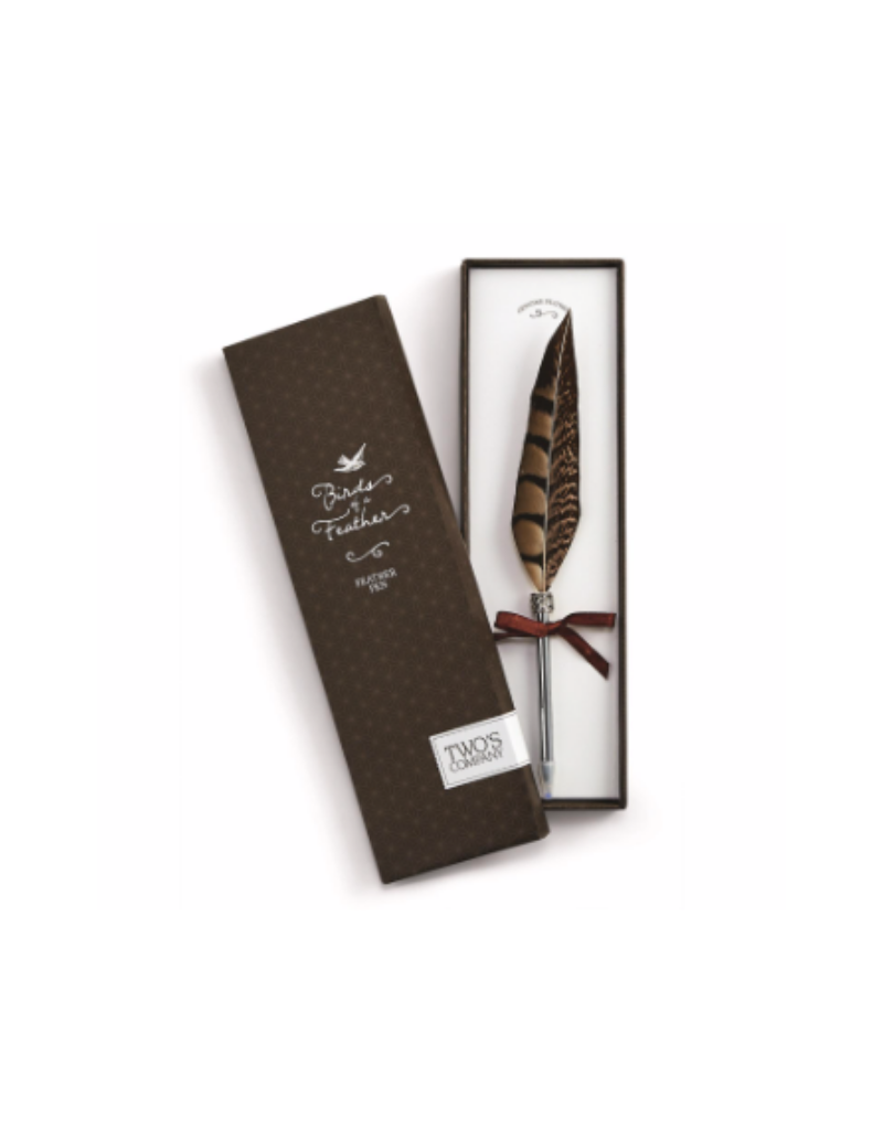 Vintage Feather Pen Gift Set