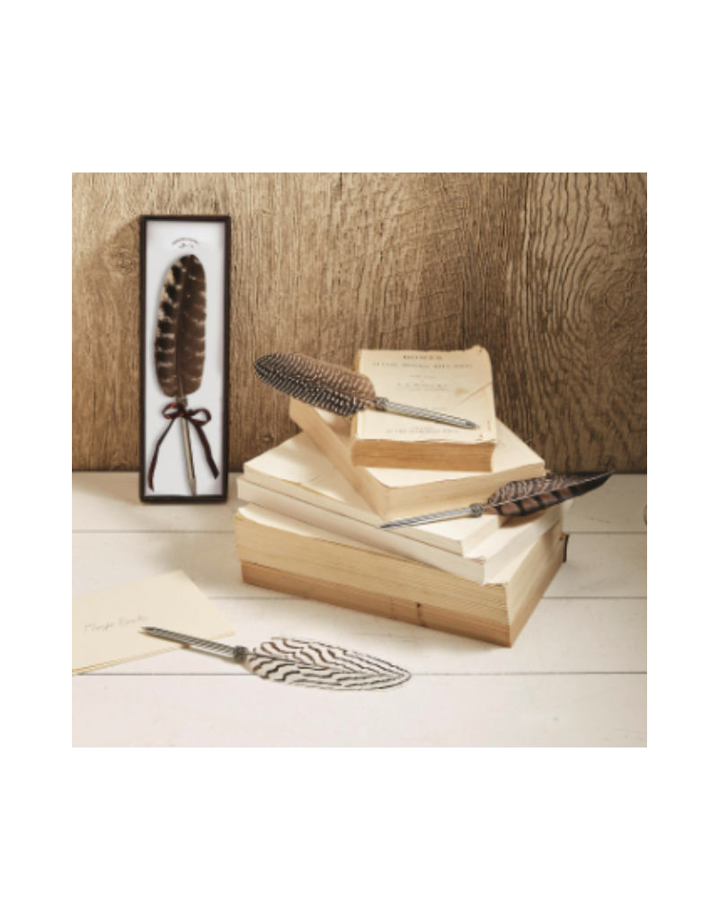 Vintage Feather Pen Gift Set