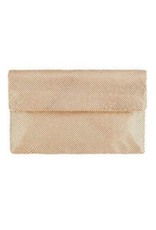 Tyra Fold Clutch in Gold