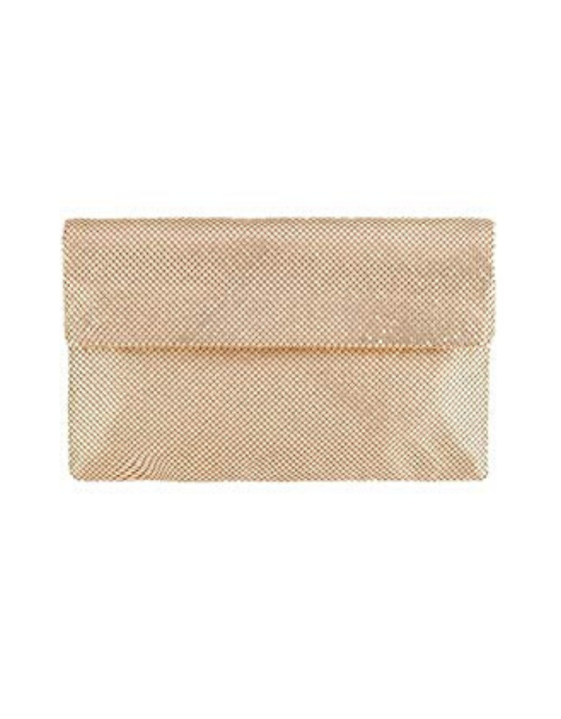 Tyra Fold Clutch in Gold
