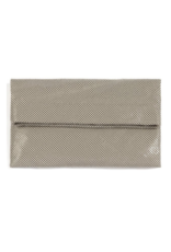 Tyra Fold Clutch in Grey