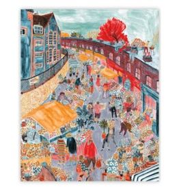 Seedlings Street Market Art Print