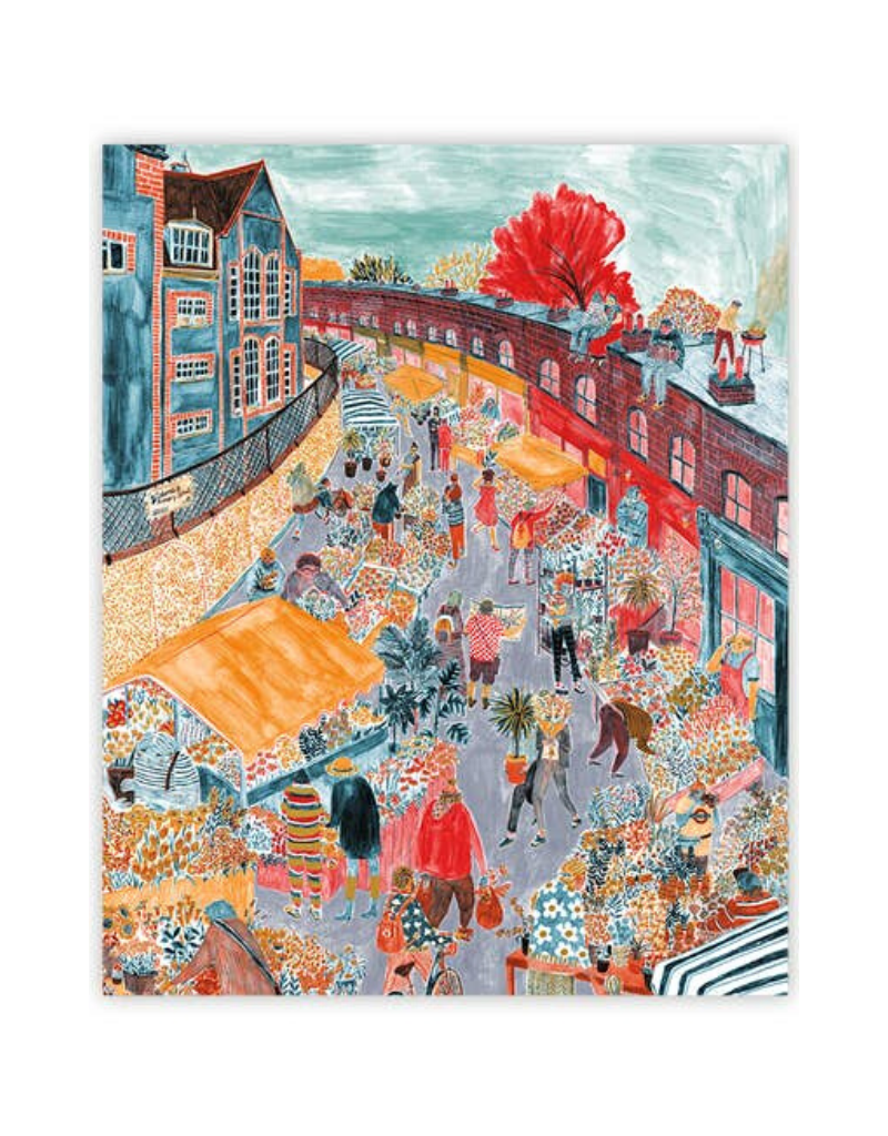 Seedlings Street Market Art Print