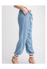 Eleanor Drawstring Denim Pants