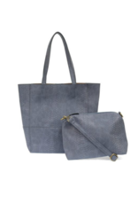 Avery Python Tote Handbag