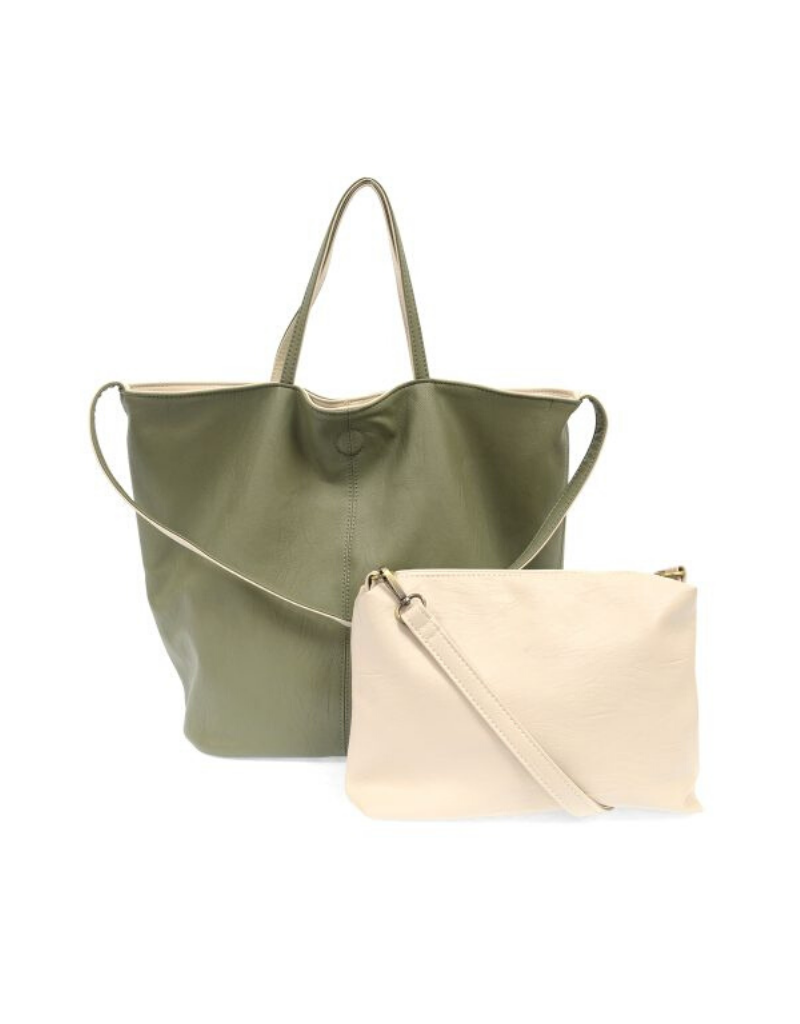 Riley Reversible Slouchy Hobo Handbag