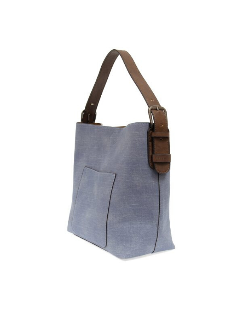 Linen Hobo Handbag
