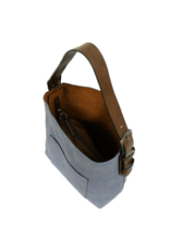 Linen Hobo Handbag