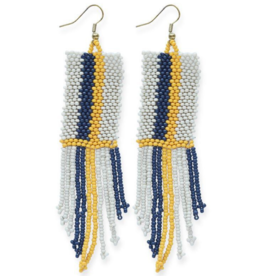 Stripe Seed Bead Earring