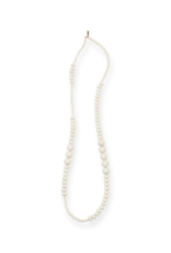 Wood Single Strand Necklace