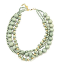 Short Three Strand Necklace