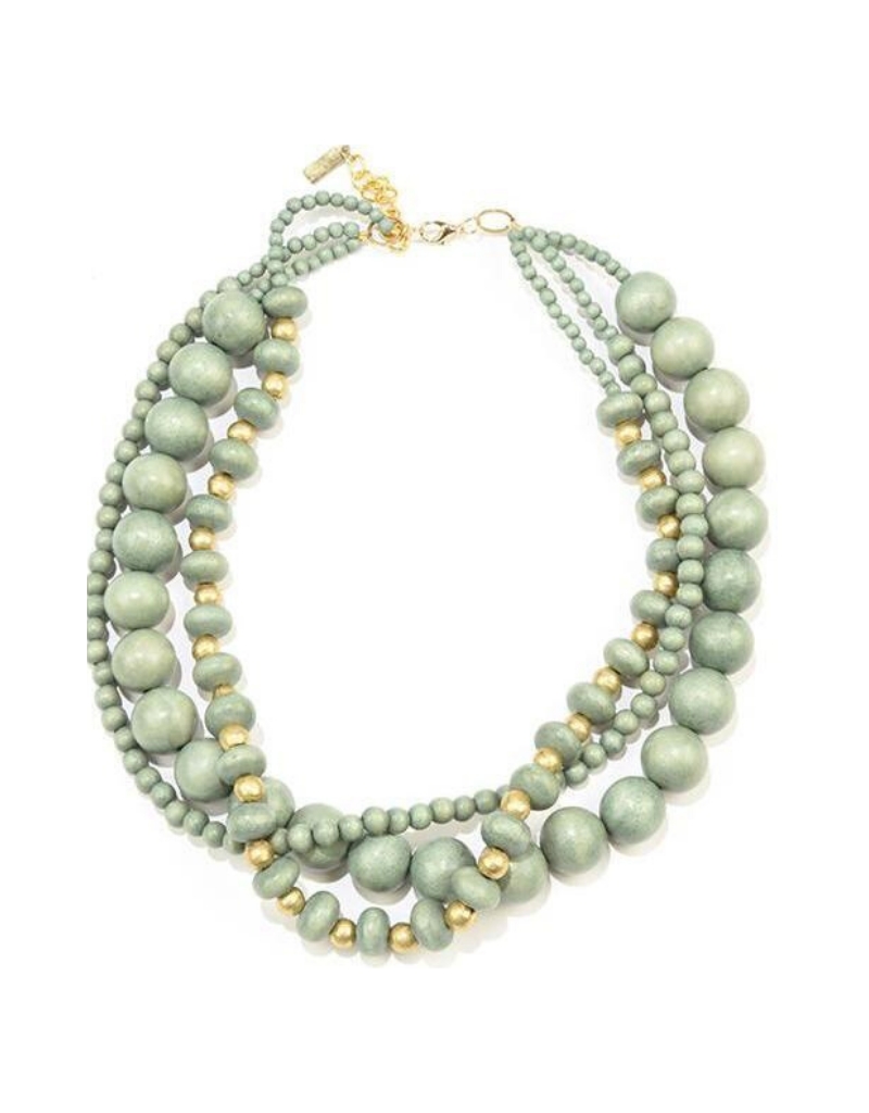 Short Three Strand Necklace