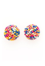 Button Post Earrings