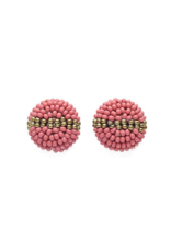 Button Post Earrings