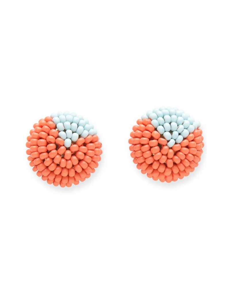 Button Post Earrings