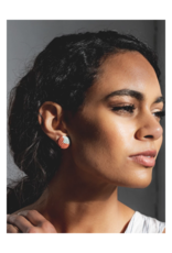 Button Post Earrings