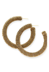 Seed Bead Hoops