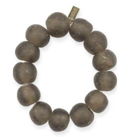 Recycled Large Glass Bracelet