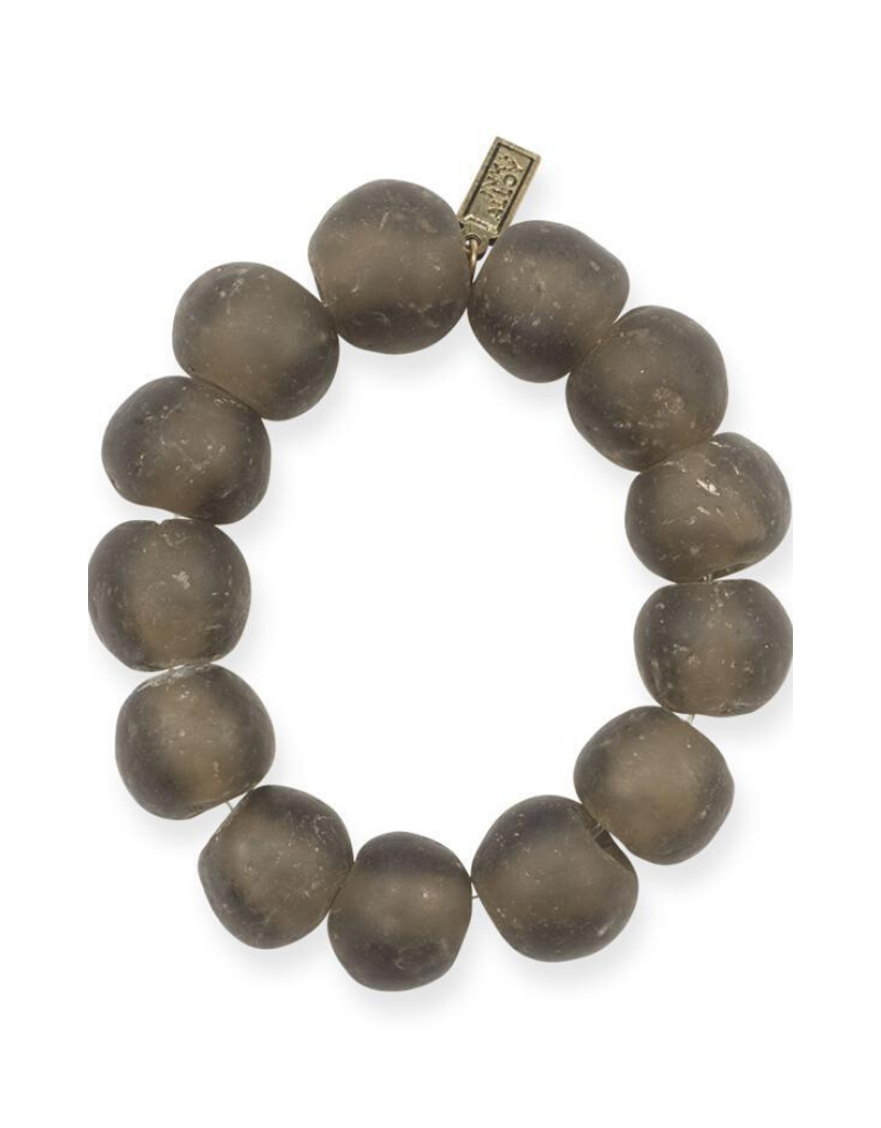 Recycled Large Glass Bracelet