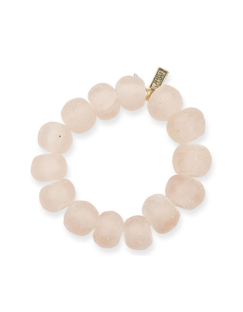 Recycled Large Glass Bracelet