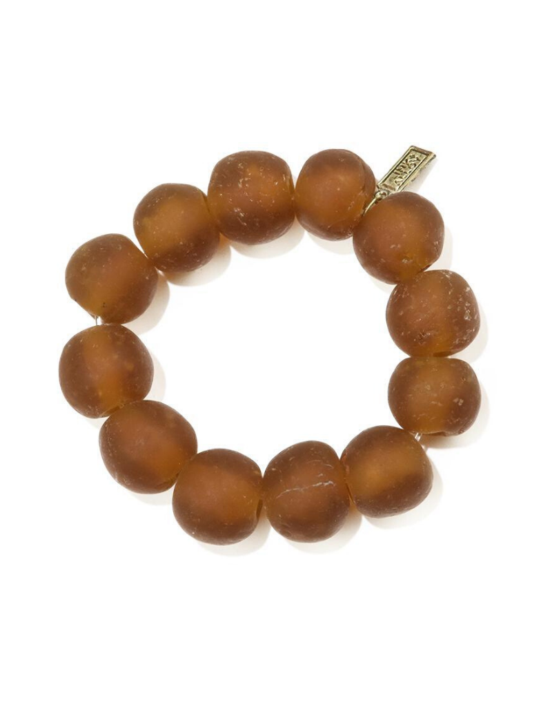 Recycled Large Glass Bracelet