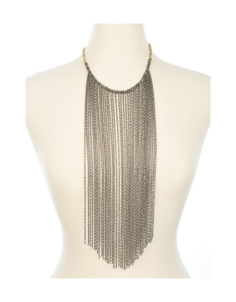 Sirens Fringe Necklace