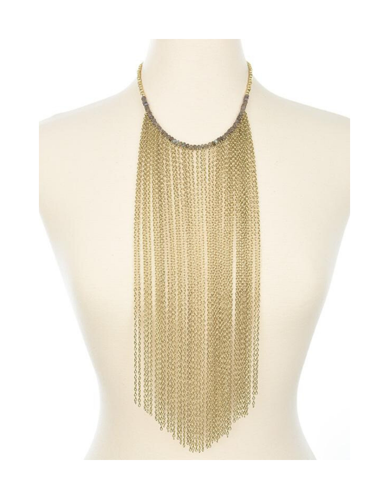 Sirens Fringe Necklace
