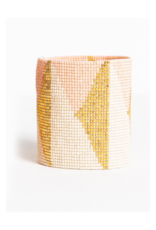 Triangle Luxe Stretch Beaded Bracelet