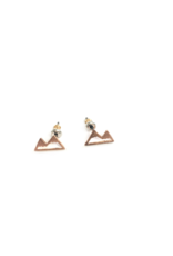 Mountain Stud Earrings