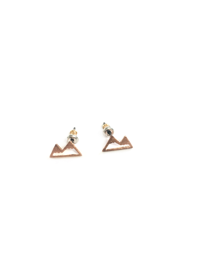 Mountain Stud Earrings