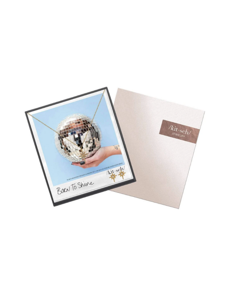 Born to Shine Necklace and Earring Set
