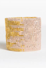 Blush and Gold Stretch Bracelet