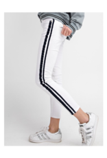 Estrella Striped Twill Skinnies