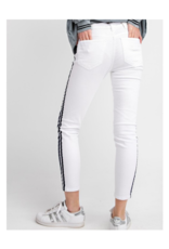 Estrella Striped Twill Skinnies