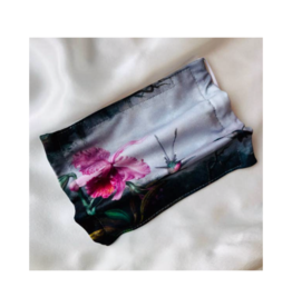 Hummingbirds & Peonies Face Mask