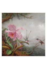 Hummingbirds & Peonies Face Mask