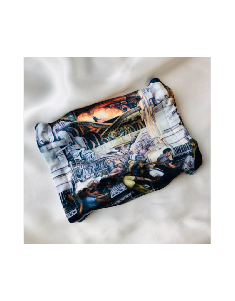 North Wall, Diego Rivera Face Mask